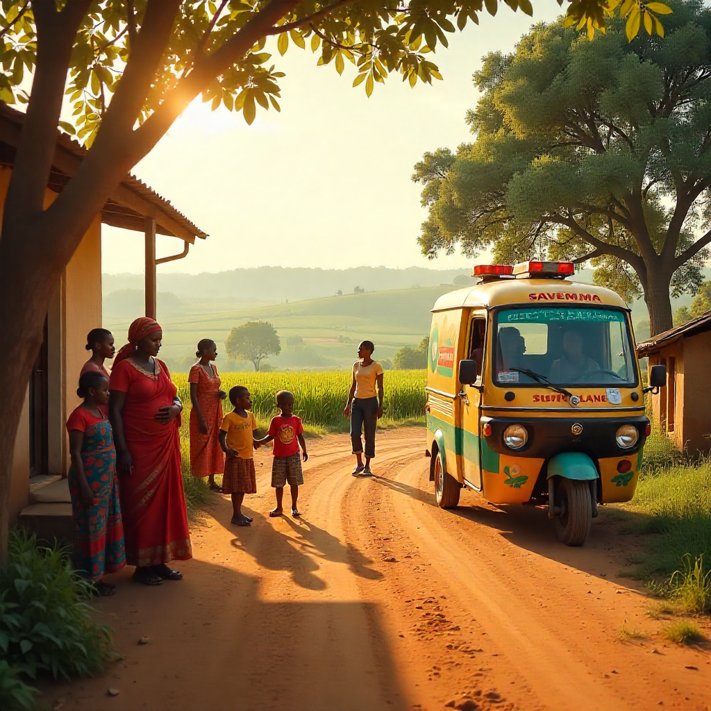 Pregnant women smiling